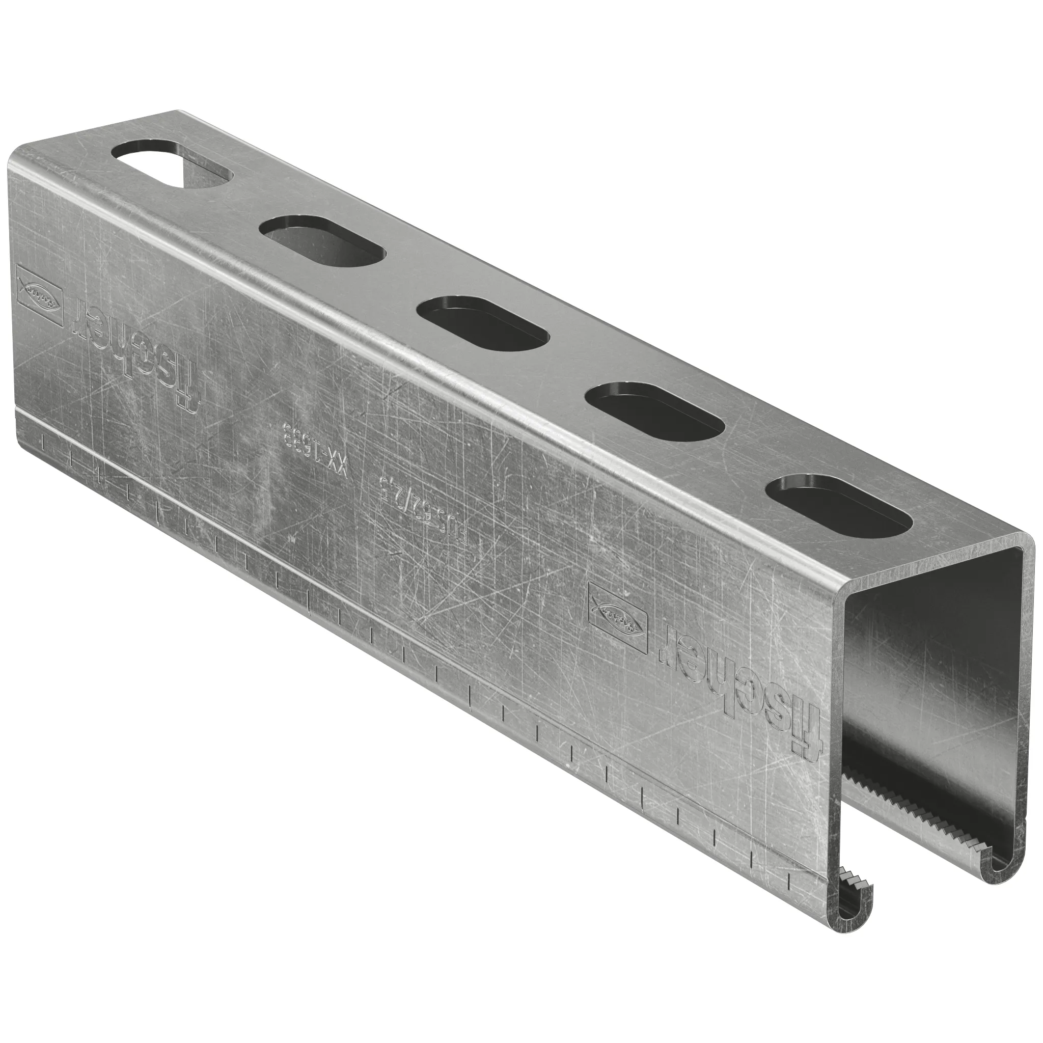 fischer Montageschiene FUS 62/2,5 - 6 m nicht rostender Stahl A4