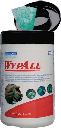 Handreinigungstuch WYPALL 7772 o.Eins.v.Wasser 50 St.1 Dose Kimberly Clark