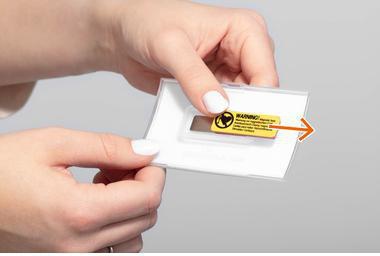 DURABLE Namensschild 825919 75x40mm tr 10St.