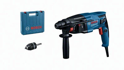 Bosch Bohrhammer GHB 2-21 720W Schlagenergie 2J SDS-plus m.Schnellspannbohrfutter 13mm