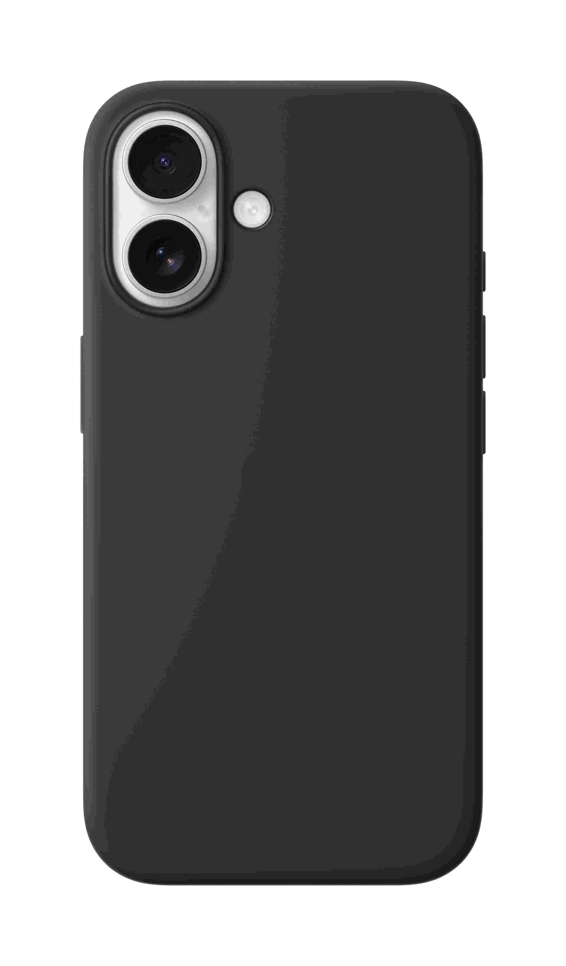 Apple iPhone 16 Silikon Case mit MagSafe, Schwarz