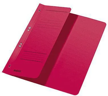 Leitz Ösenhefter 37400025 DIN A4 kfm. Heftung Karton rot