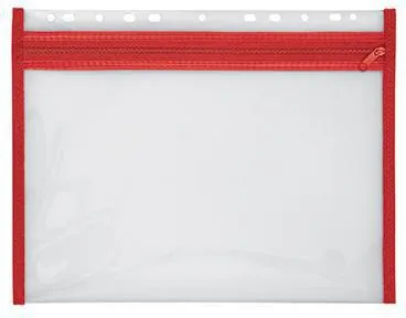 Veloflex Reißverschlusstasche VELOBAG XS 4354020 DIN A4 rot