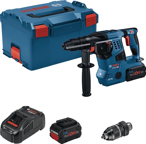 Bosch Akku-Bohrhammer 18V 3,3 J SDS plus L-BOXX 