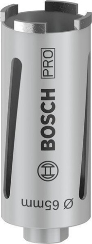 Bosch Diamanttrockenbohrkrone PRO Arbeits-L.65mm D.150 G 1/2Zoll 4 Seg.
