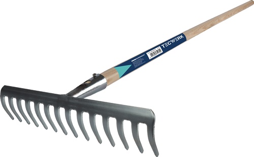 TECWERK Rechen Arbeits-B.350mm 14 Zinken verz.