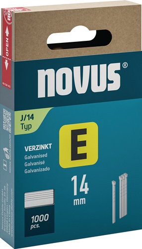 Nägel E Typ J mit Kopf 1000 St. NOVUS