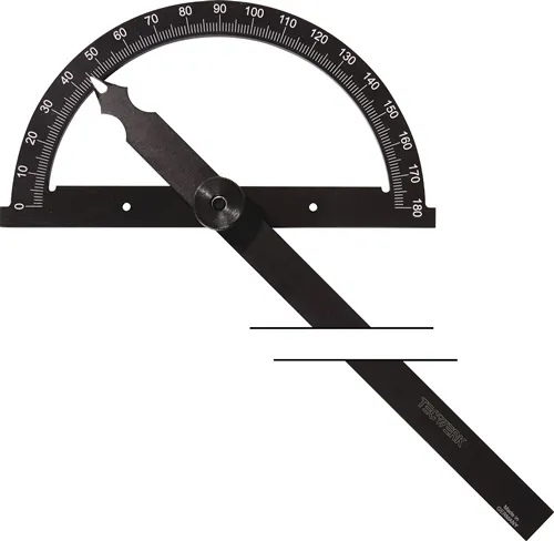 TECWERK Winkelmesser Gradbogen-D.120mm Schenkel-L.150mm