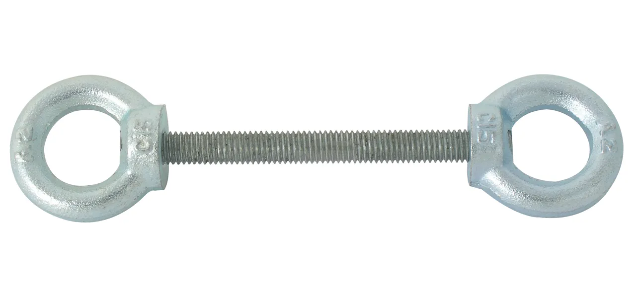 SCHAKE 2 Ösen mit Gewindstange