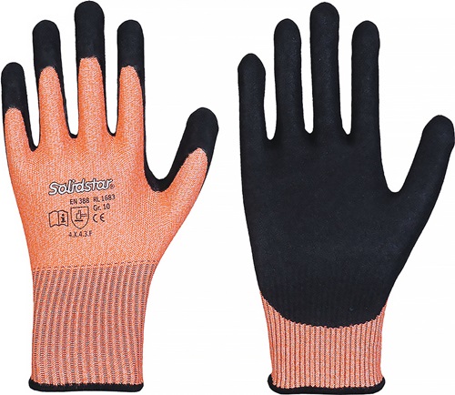 Schnittschutzhandschuhe Solidstar 1683 EN 388 PSA-Kategorie II 12 Paar LEIPOLD