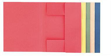 Sammelmappe DIN A4 Recyclingkarton 300g gelb