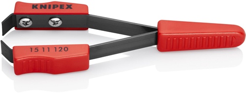 Lackabziehpinzette Gesamt-L.120mm Abisolierwerte 0,6 mm² KNIPEX