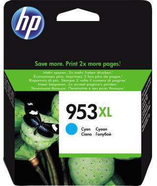 HP Tintenpatrone F6U16AE 953XL 1.450Seiten cyan