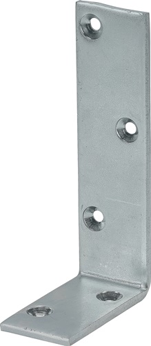 Winkel L.100x50mm B.40mm S.5mm STA blau verz.VORMANN