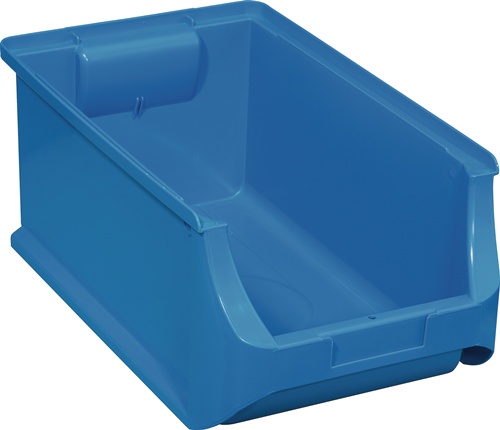 Sichtlagerkasten Profi-Plus L355xB205xH150mm PP blau ALLIT