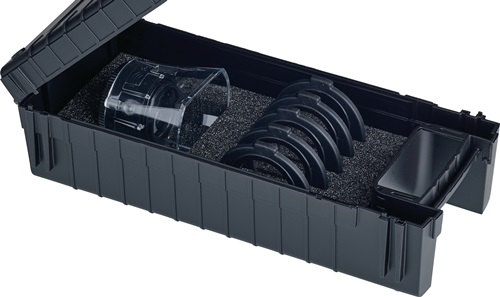 Standlupe Tech-Line Vergr. 8x Vario Skala 1,2,3,4,5 6tlg. Schweizer