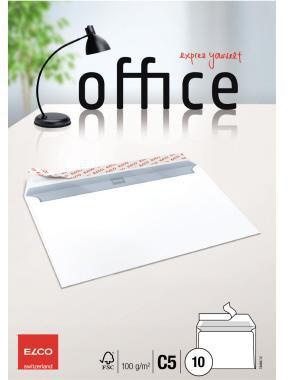 ELCO Briefumschlag Office 7446912 C5 oF hk weiß 10 St./Pack.