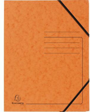 Exacompta Eckspanner 555414E DIN A4 Karton orange