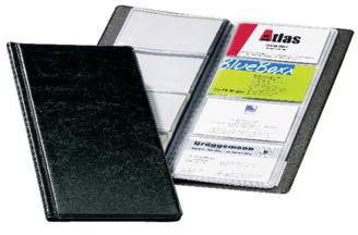 DURABLE Visitenkarten-Buch VISIFIX 238001 für 96Karten 90x57mm sw