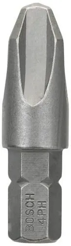 Bosch Schrauberbit Extra-Hart ISO1173 C6.3 PH 4 L.32mm 1/4Zoll-Außen-6kt 25er Pack