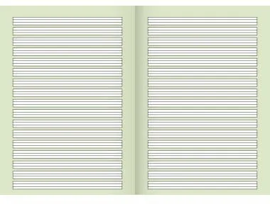 BRUNNEN Schulheft 104498202 A4 Lin2 16Blatt liniert