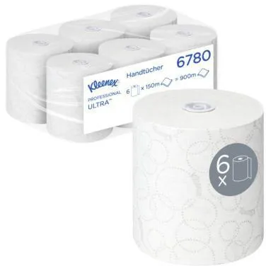 Kleenex Rollenhandtuch Ultra 6780 2lagig 150m AIRFLEX ws 6 St./Pack.