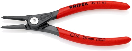 Präzisionssicherungsringzange A 1 f.Wellen D.10-25mm L.140mm KNIPEX