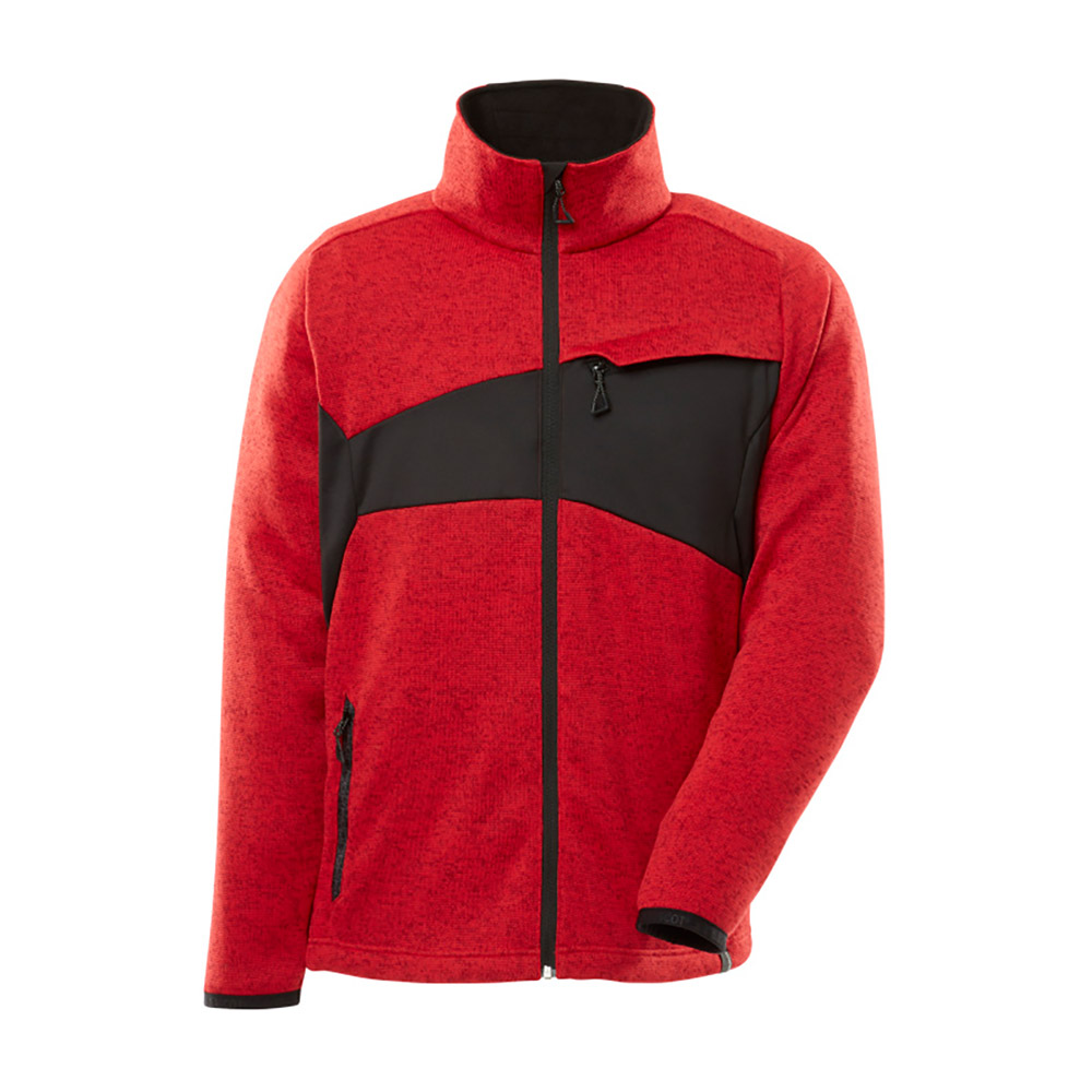 MASCOT Strickjacke ACCELERATE verkehrsrot/schwarz (18105-951)