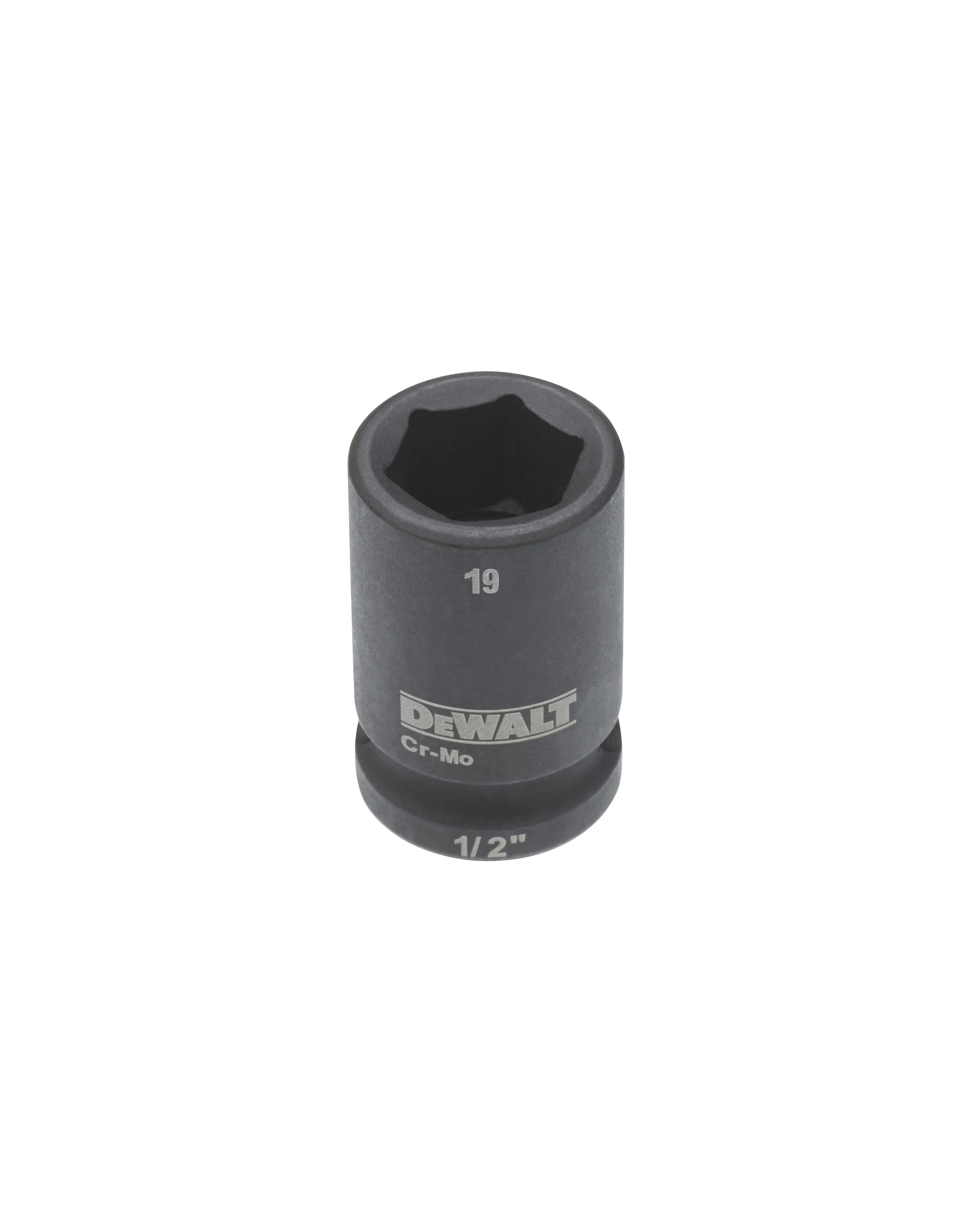 DEWALT DT7537-QZ Steckschlüssel kurz 19 mm 1/2 Schlagfest