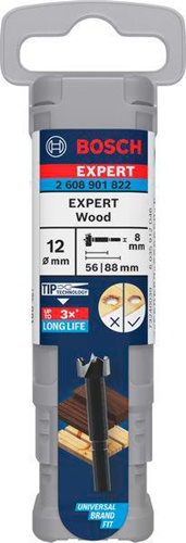 Bosch Forstnerbohrer EXPERT Wood D.12mm Schaft 8mm