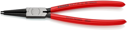 Sicherungsringzange J 3 f.Bohrungen D.40-100mm pol.KNIPEX