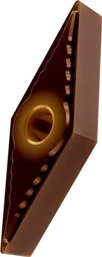 Drehwendeschneidplatte ISO VNMG 160404E-FF:T8430 Bohrungs-D. 3,81mm PVD PRAMET