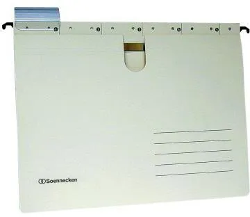 Soennecken Hängehefter 2017 DIN A4 220g kaufm. Heft. ch 25 St./Pack.