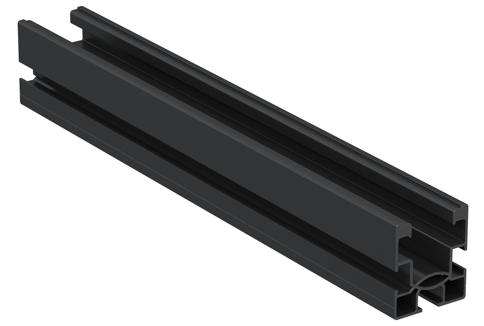 fischer Profil SolarFish H44 3,65 m AL schwarz, Aluminium