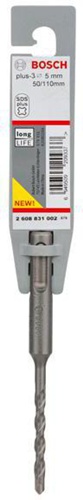 Bosch Hammerbohrer Arbeits-L.50mm D.5mm L.110mm SDS plus-3