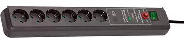 brennenstuhl Steckdosenleiste Secure-Tec 1159540376 6fach an
