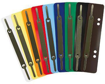 Soennecken Heftstreifen 3192 PP Metalldeckl. sortiert 250 St./Pack.