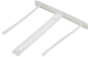 Bankers Box Abheftbügel 00895 zweiteilig weiß 100 St./Pack.