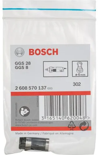 Bosch Spannzange D.6mm o.Spannmutter f.GGS 8 C/GGS 28/C/CE/LC/LCE/LPC Prof.