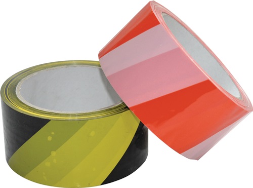 Klebeband Aufdruck o.B.50mm L.66m schwarz/gelb