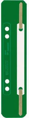 Leitz Heftstreifen kurz 37100055 35x158mm PP gn 25 St./Pack.