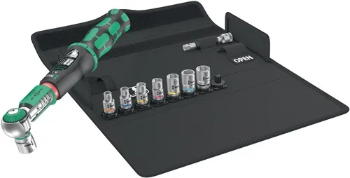 Drehmomentschlüsselset Safe-Torque 23-tlg.2-12 Nm 1/4 Zoll 6KT WERA