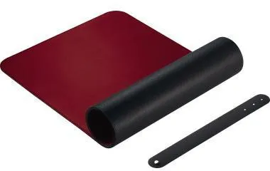 SIGEL Schreibunterlage SA603 Lederimitat 80x30cm rot/schwarz