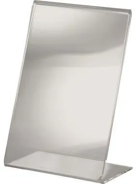SIGEL Tischaufsteller TA214 DIN A6 106x155mm L-Form Acryl glasklar