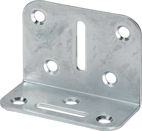 Verstellwinkel L.50x35mm B.70mm S.2mm STA blau verz.VORMANN