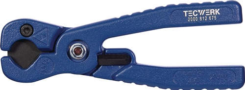 TECWERK Schlauchschere f.Rohre 16mm Magnesium-Druckguss 