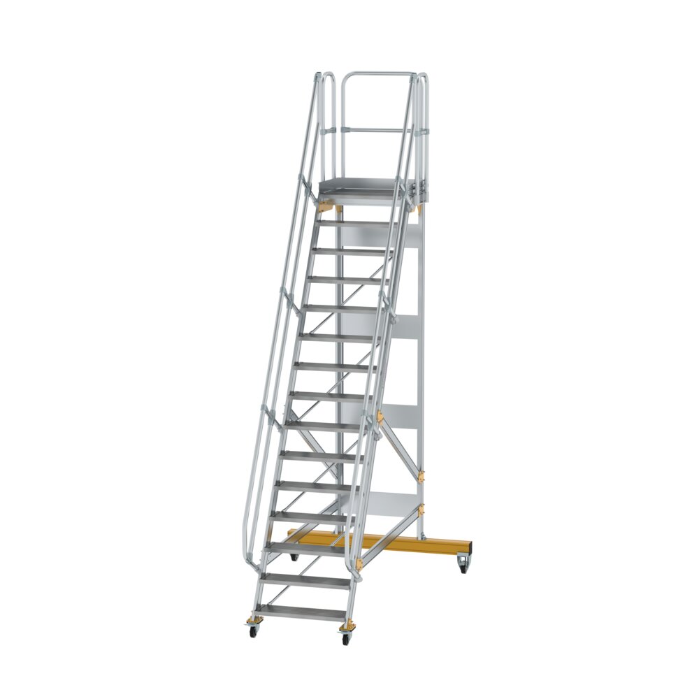 MUNK Plattformtreppe Aluminium,Stahl verzinkt