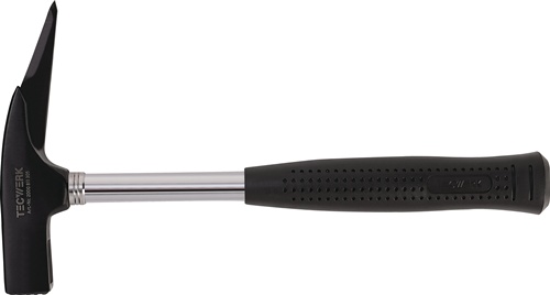 TECWERK Latthammer DIN 7239 geraut Stahlrohr schwarz lackiert 