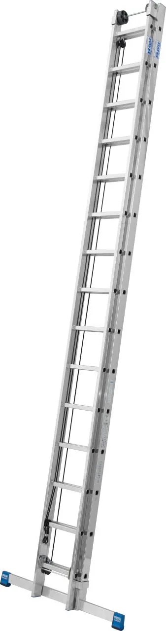 Krause STABILO Sprossen-SeilzugLeiter zweiteilig 2x15 Sprossen