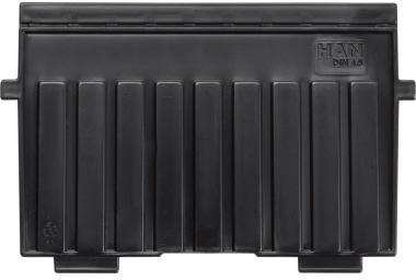 HAN Stützplatte 9026-13 DIN A6 quer Polystyrol schwarz
